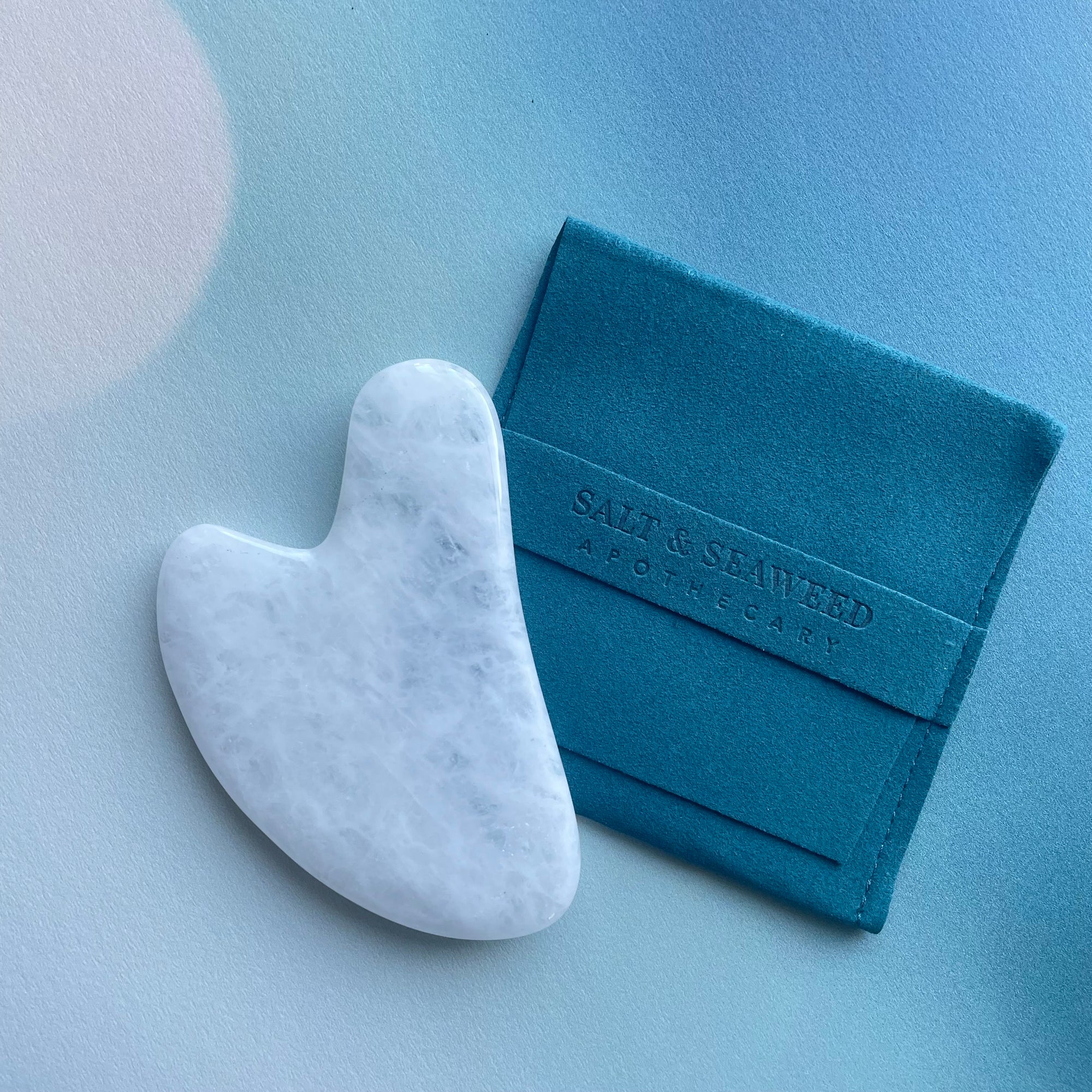 GUA SHA FACIAL MASSAGE STONE - Salt and Seaweed Apothecary