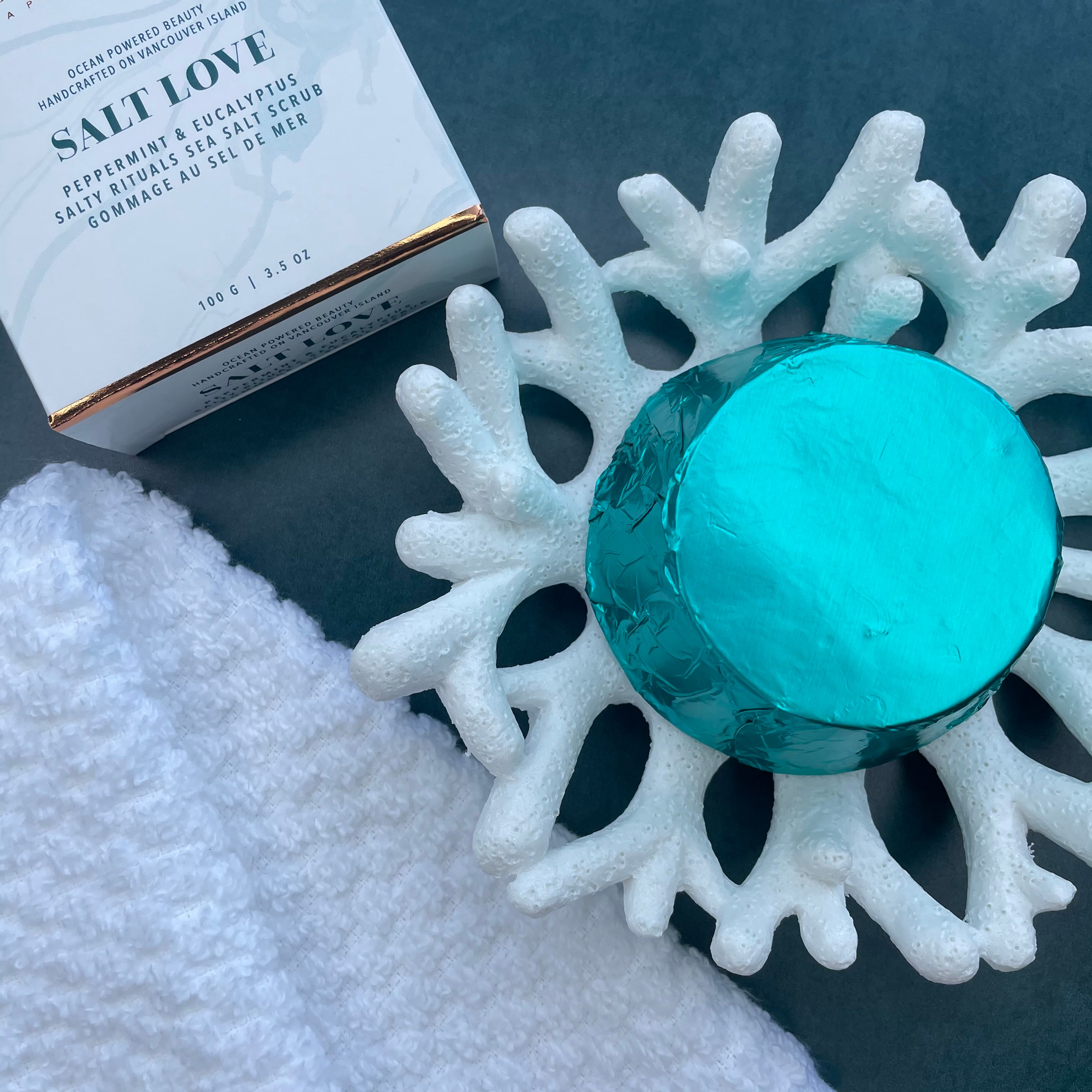 SALT LOVE SEA SALT SCRUB BAR - Salt and Seaweed Apothecary
