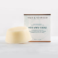 STEAMY CHAI SEA SALT SCRUB BAR - Salt and Seaweed Apothecary