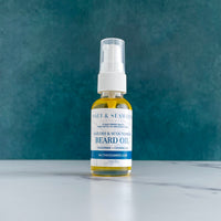 BEARD OIL - hndcrafted with tangerine and cedarwood essential oil - Salt and Seaweed Apothecary