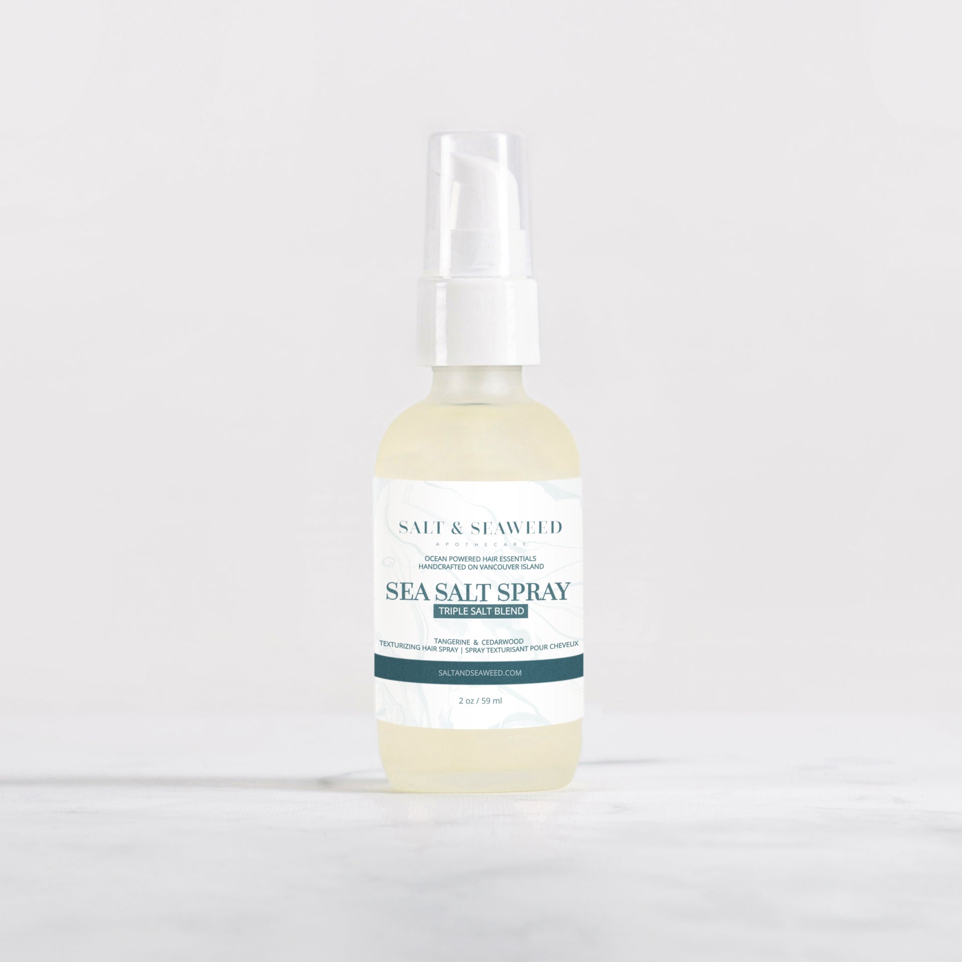 SEA SALT HAIR TEXTURE SPRAY - Salt and Seaweed Apothecary