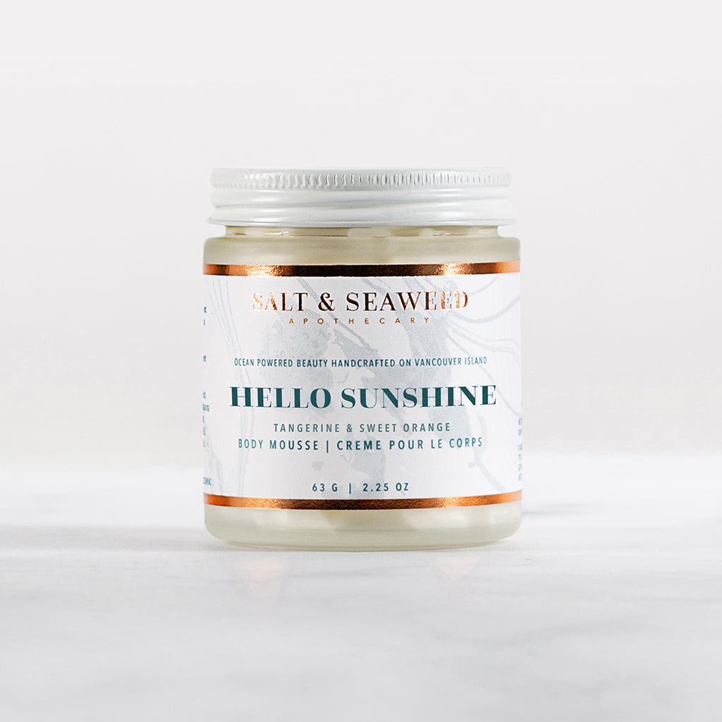 HELLO SUNSHINE FACE & BODY MOUSSE - Salt and Seaweed Apothecary
