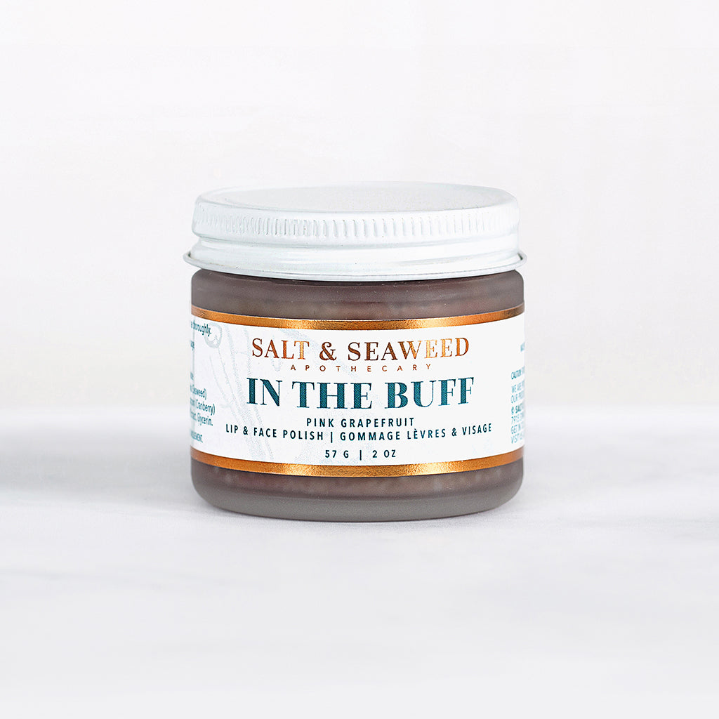 IN THE BUFF LIP & FACE POLISH - Salt and Seaweed Apothecary