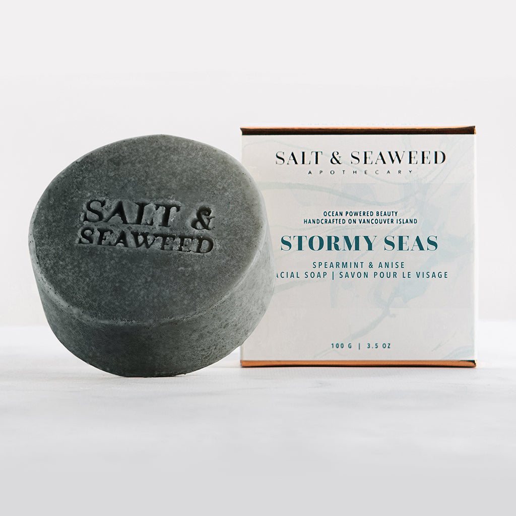 STORMY SEAS DETOX SOAP - Salt and Seaweed Apothecary